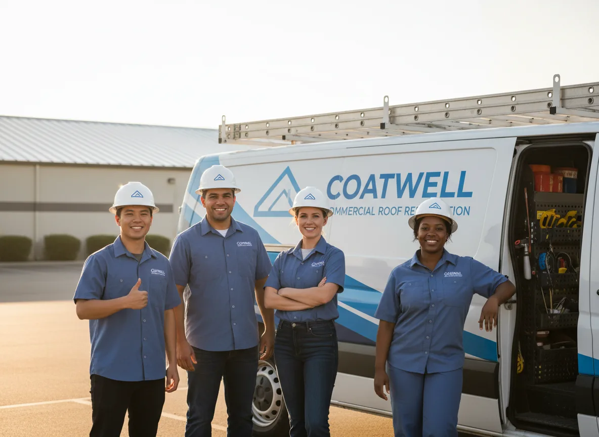 Commercial roof coating company in Tea, SD
